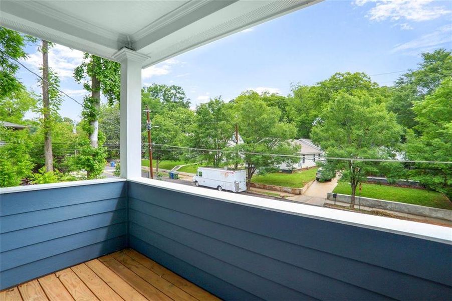 Furnished interior view inside a new home in , Atlanta (Image 8).