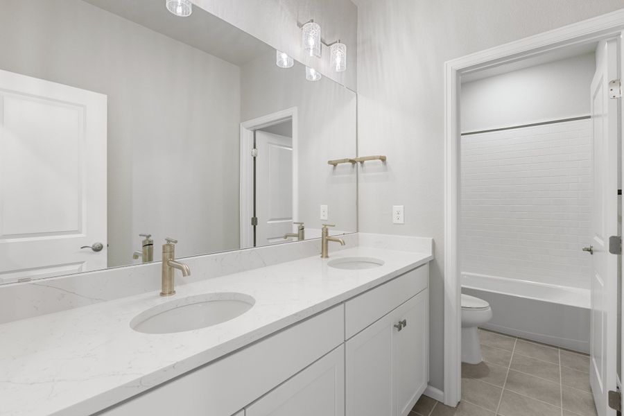 Furnished interior view inside a new home in The Manors Collection at Golden Overlook, Golden (Image 18).