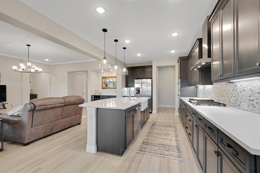 Another great view of this homes fabulous open floor plan.