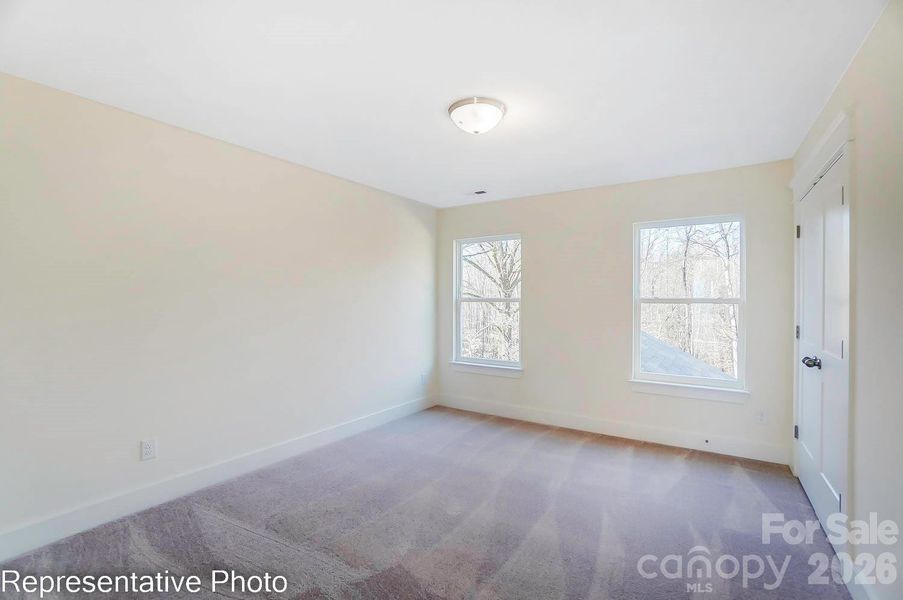 Spacious, unfurnished interior of a new home in Enclave at Riverdale, Huntersville (Image 32).