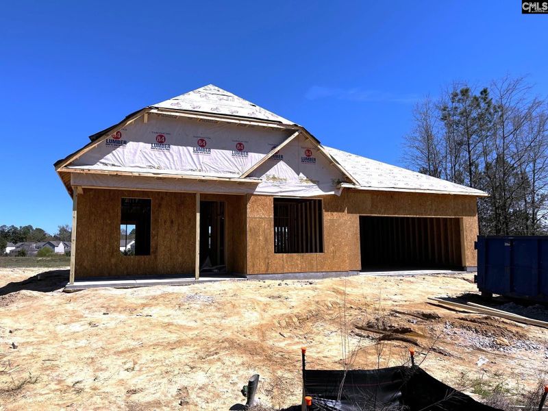In-progress construction of a new home in Blythewood Farms, Blythewood, SC (Image 27).