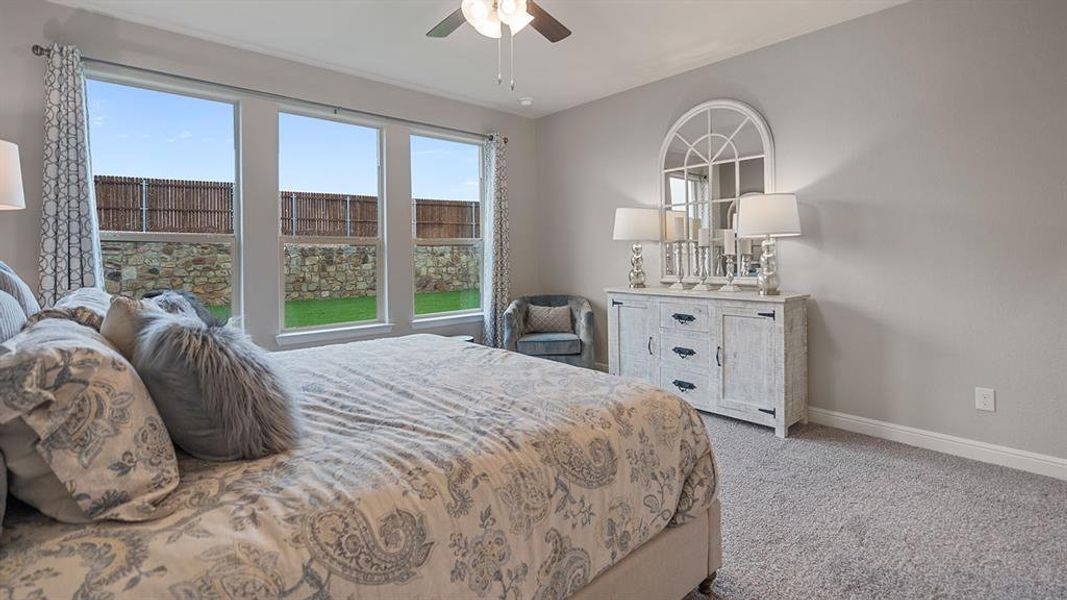 Furnished interior view inside a new home in Morningstar, Aledo (Image 16). Furnished interior view inside a new home in Morningstar, Aledo (Image 16).