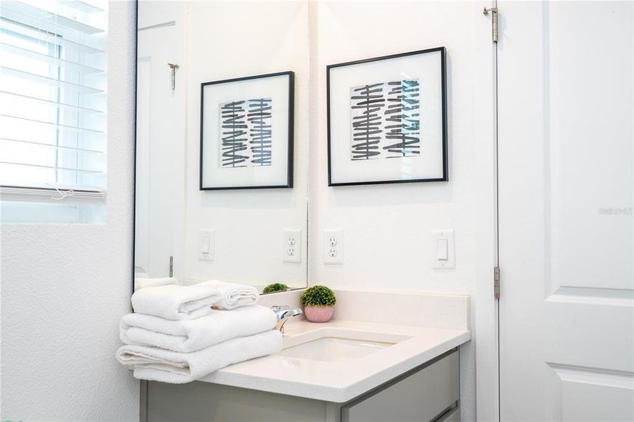 Furnished interior view inside a new home in , Kissimmee (Image 26).