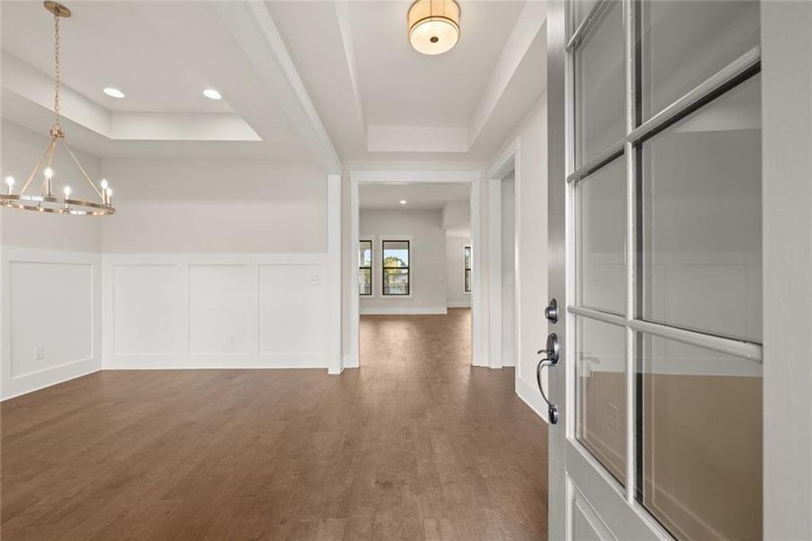 Spacious, unfurnished interior of a new home in Soleil Summit Chase, Snellville (Image 4).