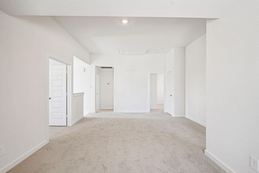 Photo is not of the actual home, but is an inspirational photo of builder’s model home and may depict options, furnishings, and/or decorator features that are not included