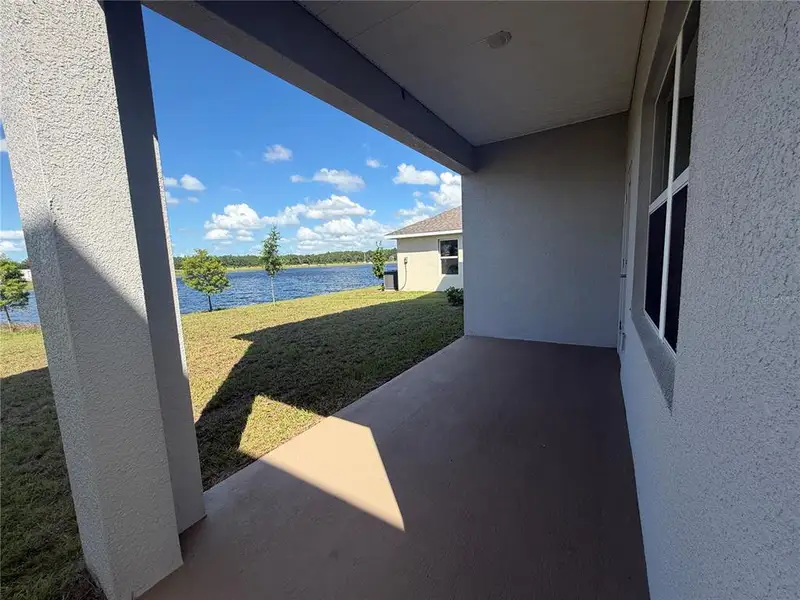 Exterior details and patio area of a home in , Harmony (Image 3).