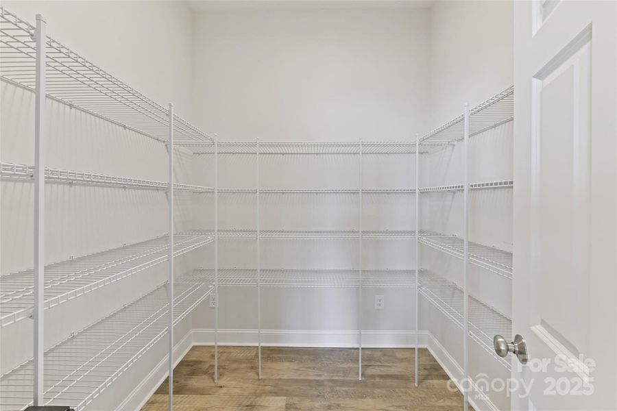 Deep, Walk in Pantry!