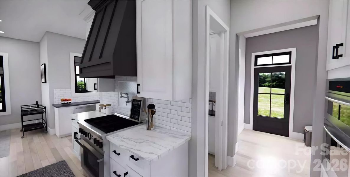 Furnished interior view inside a new home in , Mooresville (Image 27).