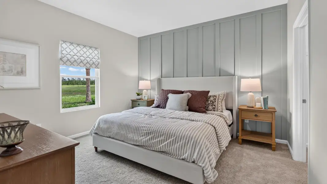 Furnished interior view inside a new home in Copes Landing, Jacksonville (Image 14).