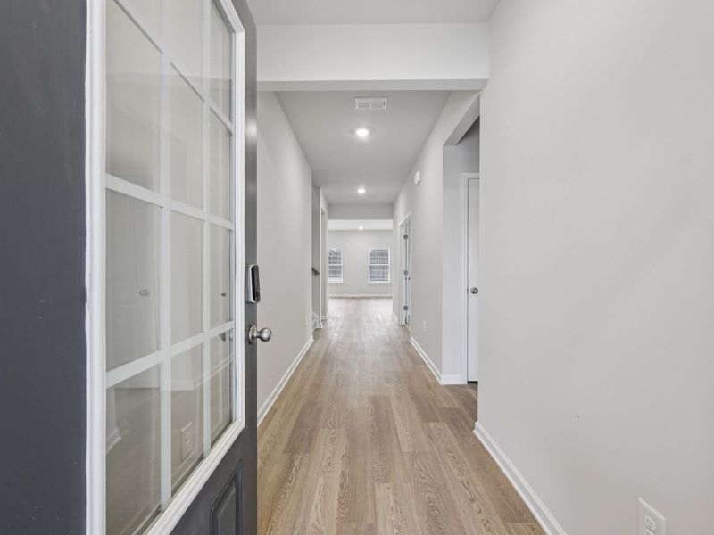 Spacious, unfurnished interior of a new home in Parkside at Grayson, Grayson (Image 11).