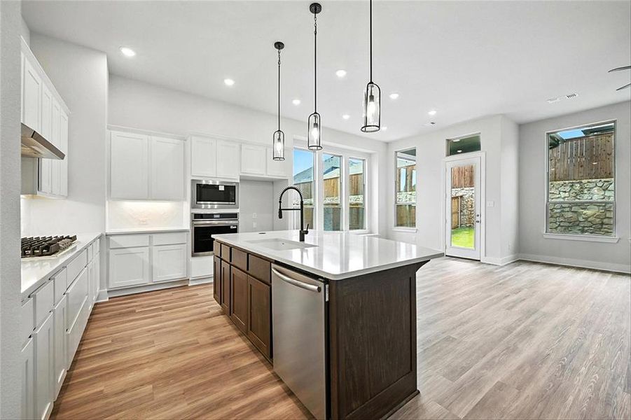 Furnished interior view inside a new home in Gateway Village - The Reserve: 50ft. lots, Denison (Image 9). Furnished interior view inside a new home in Gateway Village - The Reserve: 50ft. lots, Denison (Image 9).