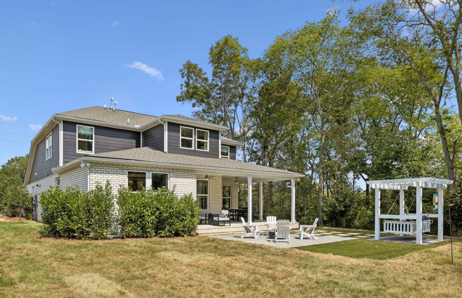 Representative exterior details of a home built from the Mystique by John Wieland in Treymor, Mount Juliet (Image 25).