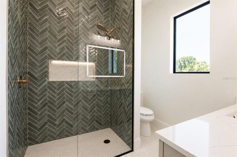 Furnished interior view inside a new home in , Sarasota (Image 34).
