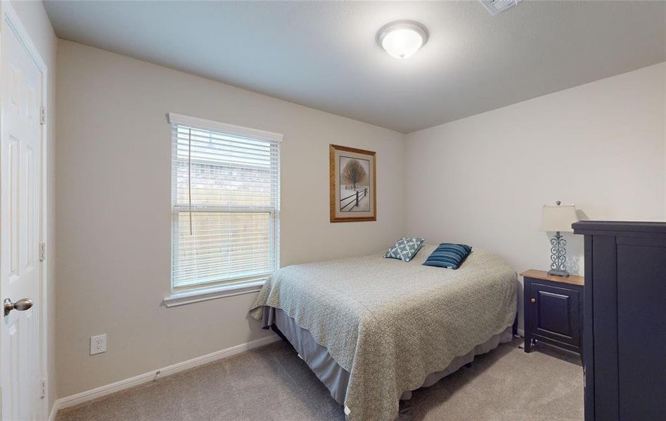 Secondary Bedroom with ample space for your family