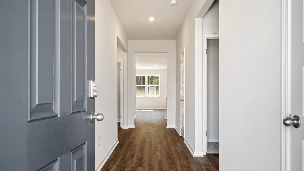 Spacious, unfurnished interior of a new home in The Reserve at Calcutta, Stockbridge (Image 13).