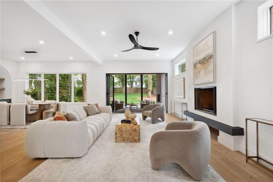 Furnished interior view inside a new home in , Brookhaven (Image 4). Furnished interior view inside a new home in , Brookhaven (Image 4).