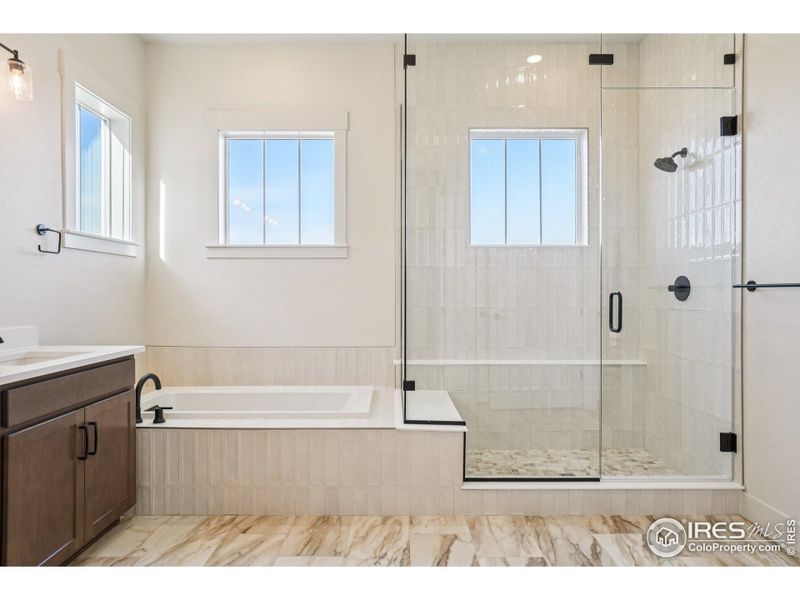 Furnished interior view inside a new home in , Fort Collins (Image 16).