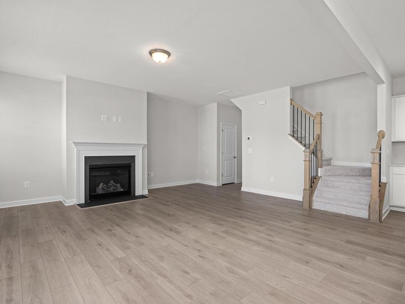 Spacious, unfurnished interior of a new home in Retreat at North Main, Lillington (Image 12).