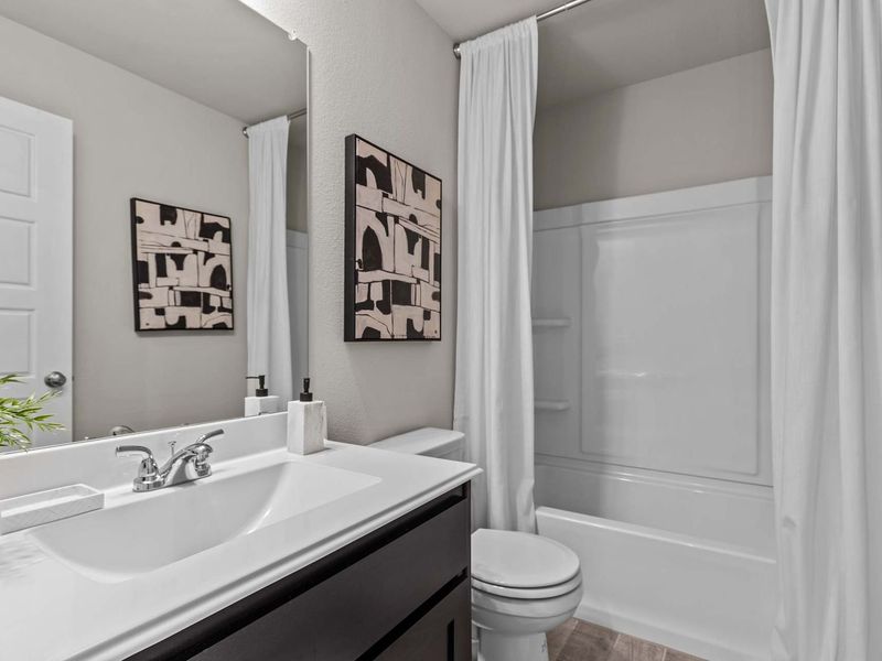 Representative furnished interior of a home built from the The Collin A by Davidson Homes LLC in Hannah Heights, Seguin (Image 19). Representative furnished interior of a home built from the The Collin A by Davidson Homes LLC in Hannah Heights, Seguin (Image 19).