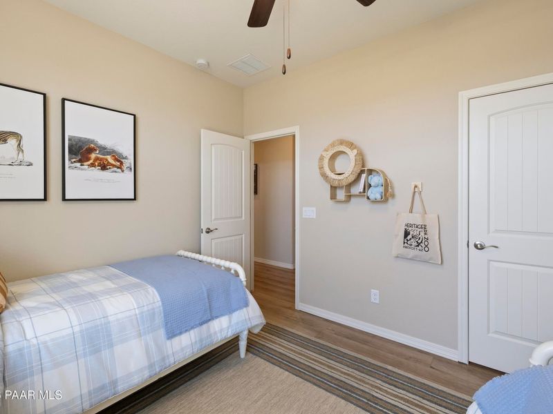 Furnished interior view inside a new home in North Ridge at Pronghorn Ranch, Prescott Valley (Image 28). Furnished interior view inside a new home in North Ridge at Pronghorn Ranch, Prescott Valley (Image 28).