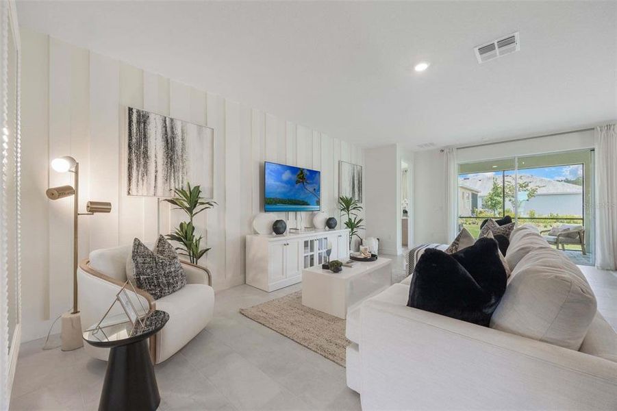 Furnished interior view inside a new home in Lakes of Mount Dora, Mount Dora (Image 8).