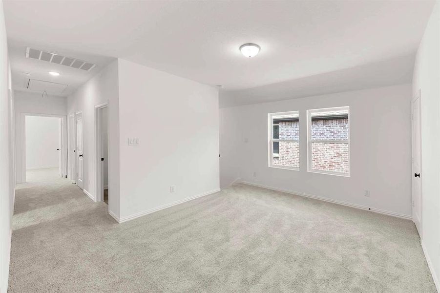 Spacious, unfurnished interior of a new home in Creekview Fossil Ridge, Pilot Point (Image 16). Spacious, unfurnished interior of a new home in Creekview Fossil Ridge, Pilot Point (Image 16).