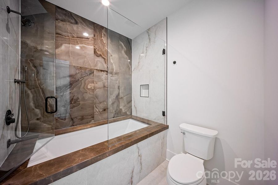 Furnished interior view inside a new home in , Charlotte (Image 30).