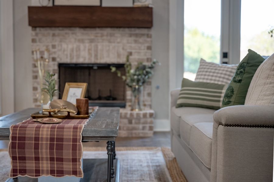Furnished interior view inside a new home in Windmill Hill, Bryan (Image 38).