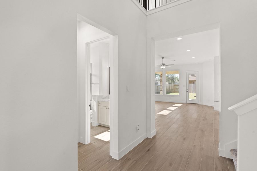 Spacious, unfurnished interior of a new home in The Highlands, Porter (Image 26).