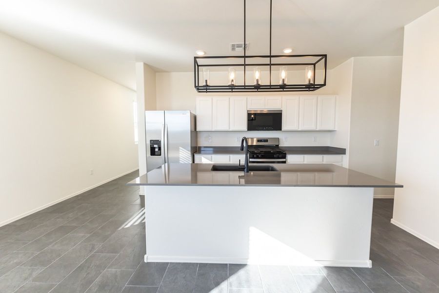 Furnished interior view inside a new home in Entrada Del Toro at Rancho Sahuarita, Sahuarita (Image 3).