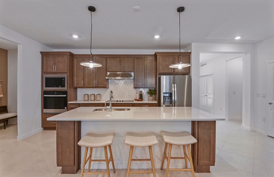 Furnished interior view inside a new home in Caldera, Spring Hill (Image 16).