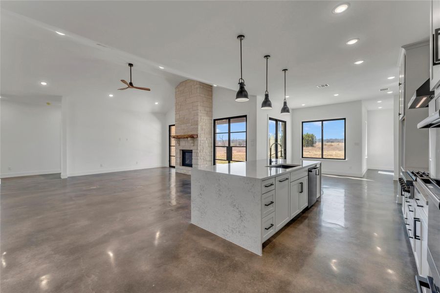 Furnished interior view inside a new home in , Briggs (Image 8).