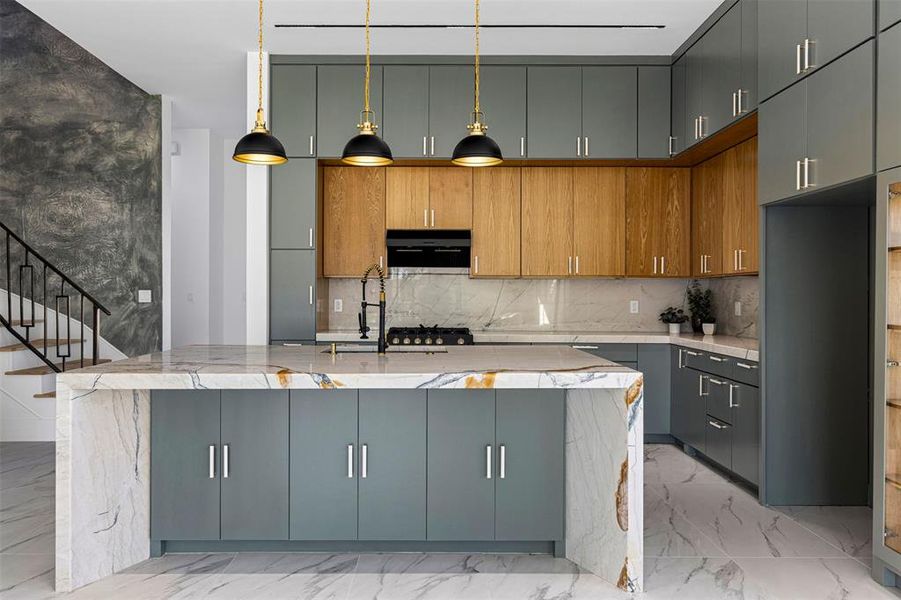 Large Kitchen island