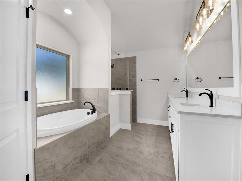 Furnished interior view inside a new home in , Azle (Image 5).