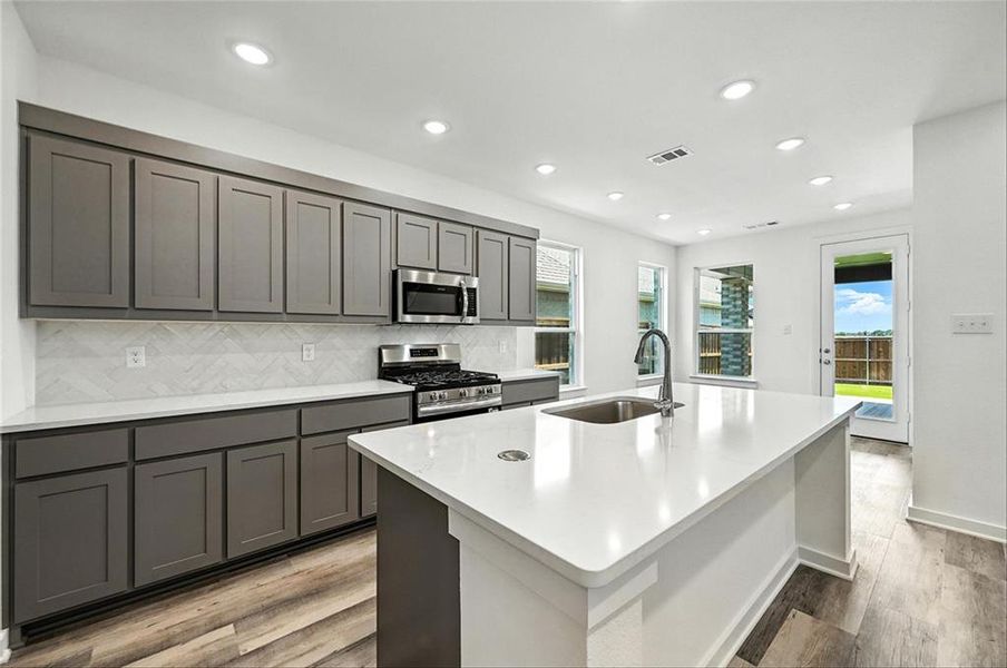 Furnished interior view inside a new home in Talia, Mesquite (Image 11).