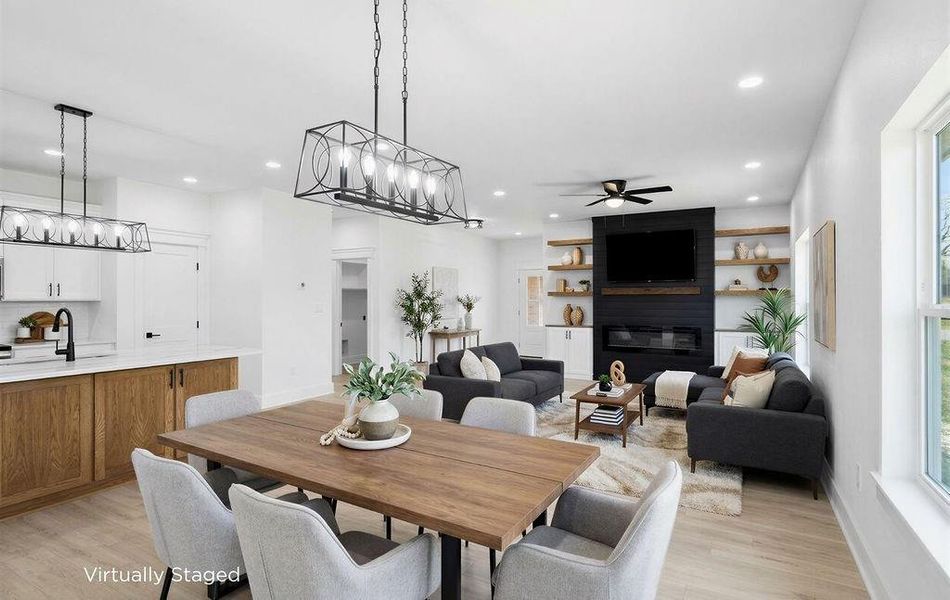 Furnished interior view inside a new home in , Mount Pleasant (Image 15).