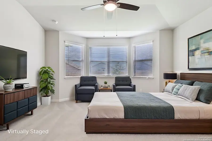 Furnished interior view inside a new home in Kallison Ranch, San Antonio (Image 4).