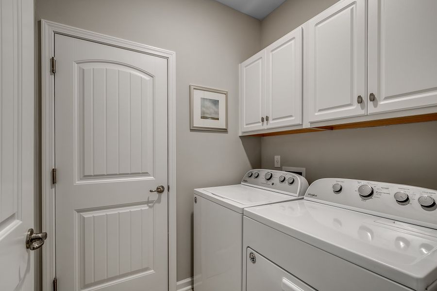 Representative furnished interior of a home built from the Jasmine by Beazer Homes in Marshfield Gardens, Longs (Image 13).