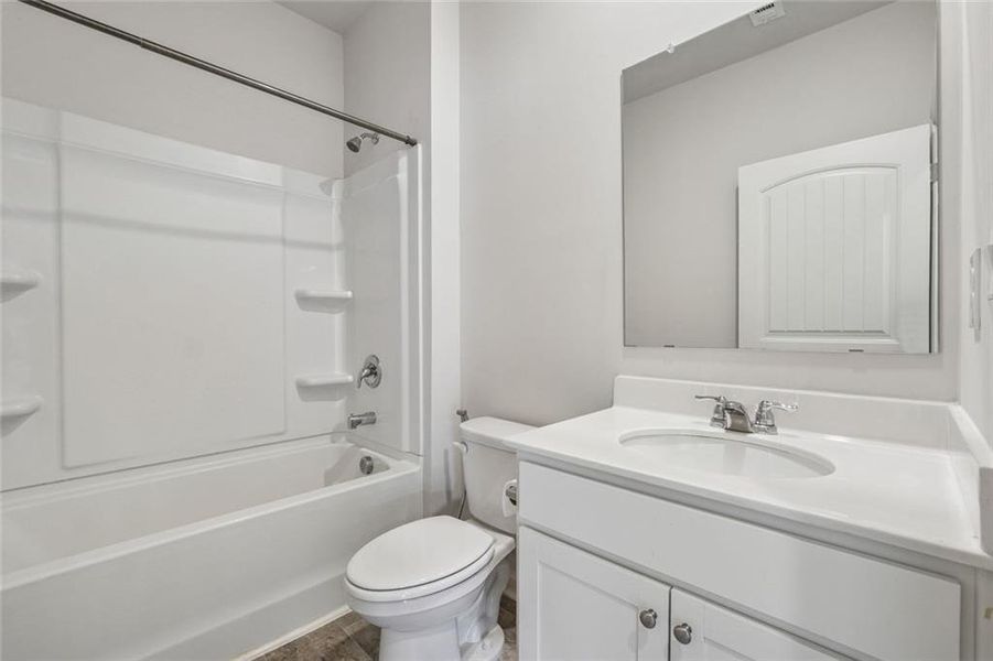 Furnished interior view inside a new home in , Dallas (Image 13).