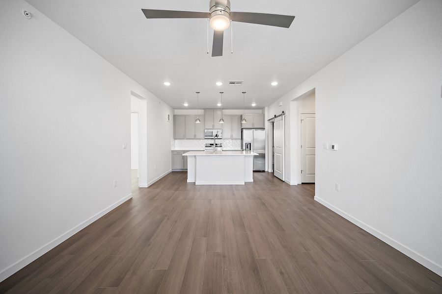 Spacious, unfurnished interior of a new home in The Residences at Victory Ridge, Colorado Springs (Image 13). Spacious, unfurnished interior of a new home in The Residences at Victory Ridge, Colorado Springs (Image 13).