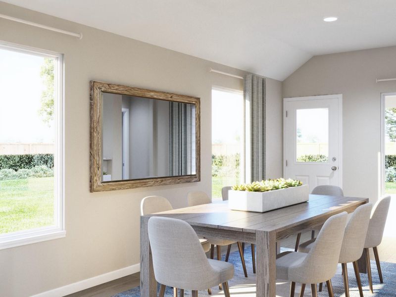 Photos are a representation of the floor plan. Options and interior selections will vary.