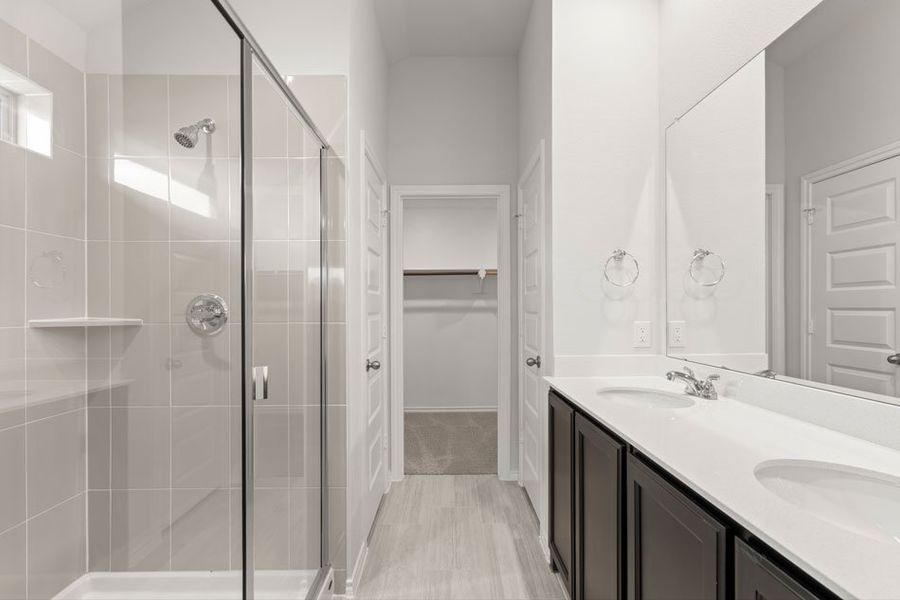 Front exterior of a new home in Northspur, Terrell, TX, highlighting curb appeal (Image 17). Front exterior of a new home in Northspur, Terrell, TX, highlighting curb appeal (Image 17).