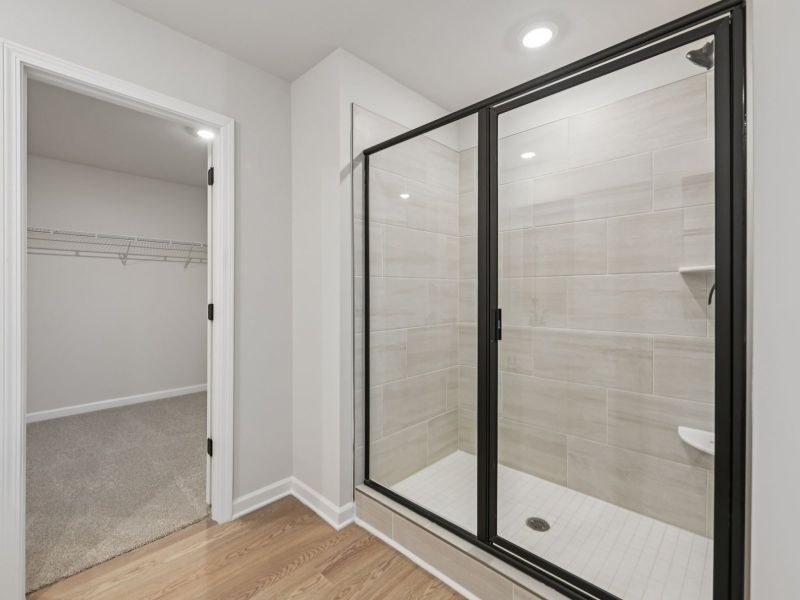 The Taylorsville floorplan with the Divine White interior package.