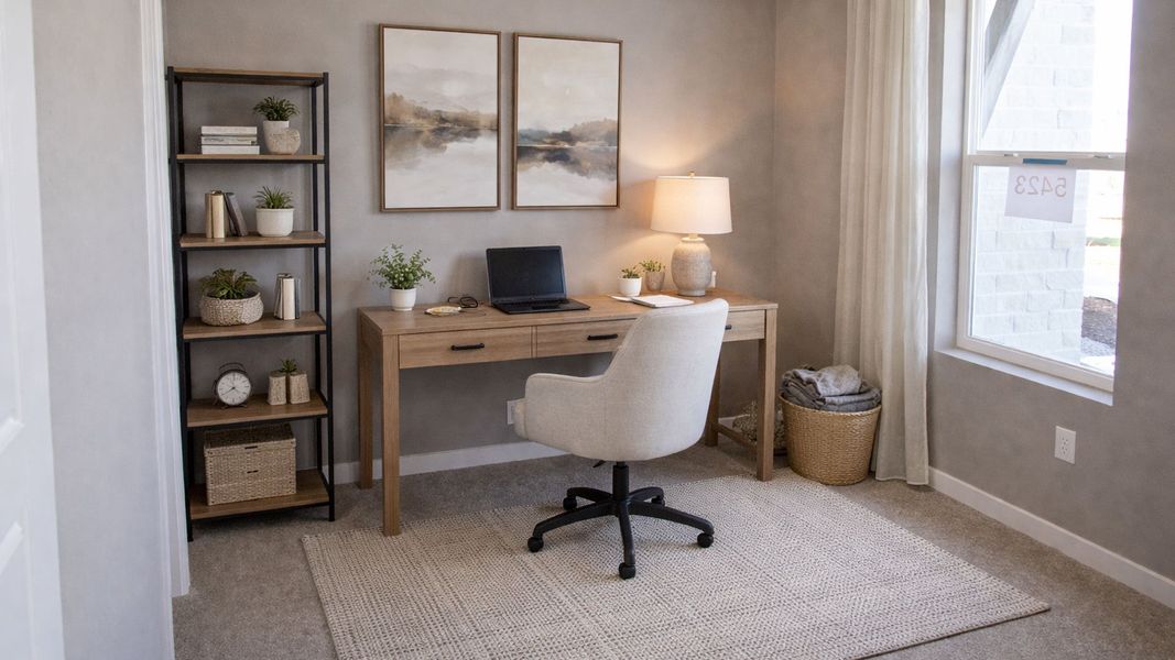 Furnished interior view inside a new home in Windler Townhomes, Aurora (Image 7).