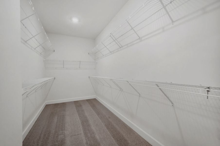 Rutledge III Farmhouse - Primary Closet Rutledge III Farmhouse - Primary Closet