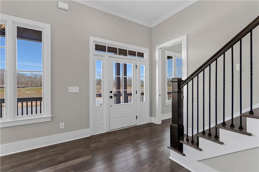 Spacious, unfurnished interior of a new home in Eastmore, Conyers (Image 26).