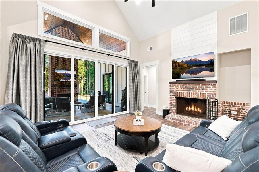 Furnished interior view inside a new home in , Canton (Image 47).