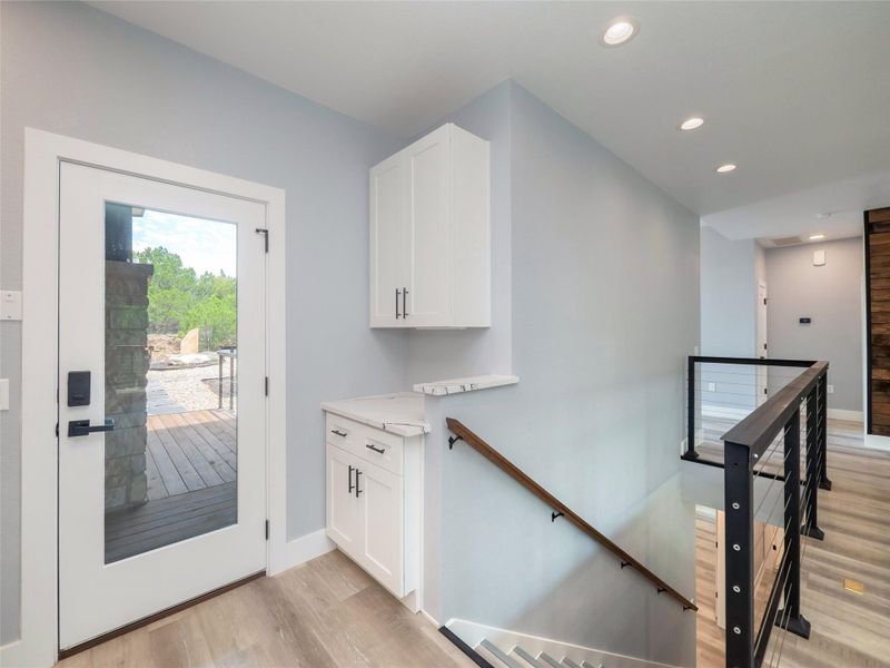 Furnished interior view inside a new home in , Leander (Image 23).