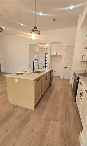 Furnished interior view inside a new home in , Springtown (Image 10).