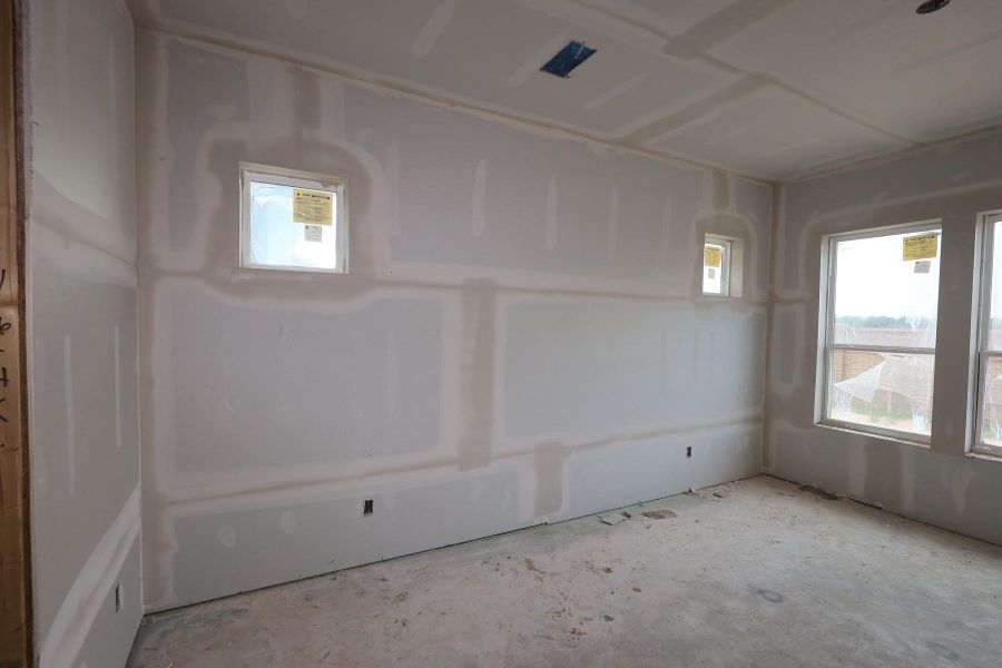 In-progress construction of a new home in Bridgeland Central: Emerald Heights - Enclave Collection, Cypress, TX (Image 7).